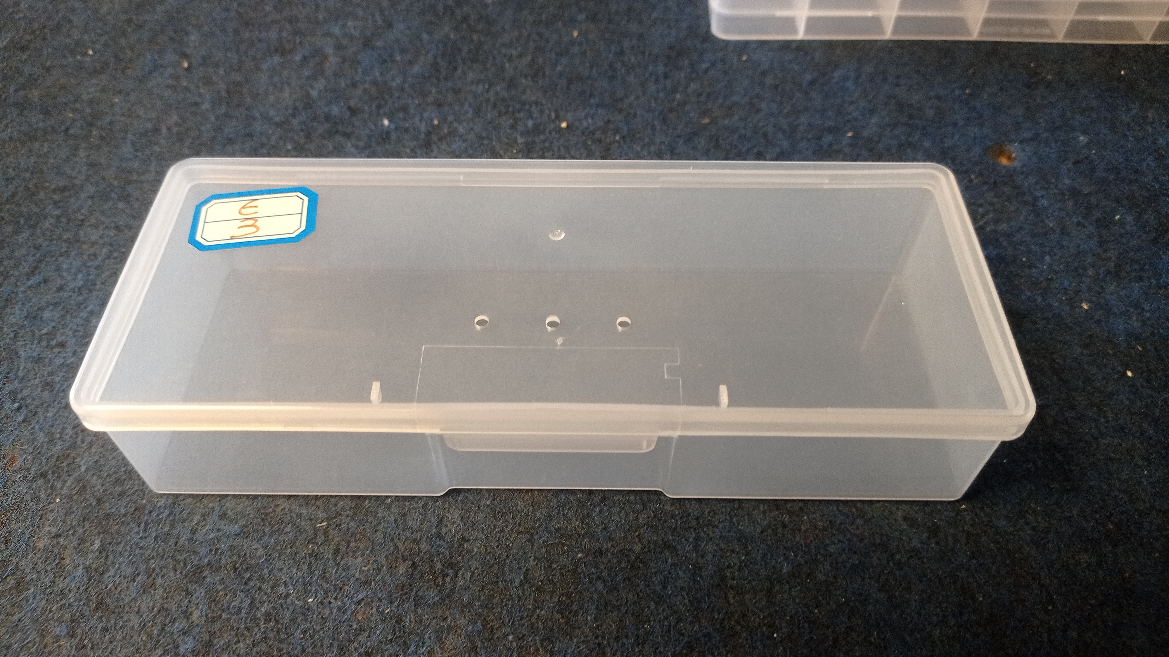 CONTENITORE PLASTICA 19X7X4
